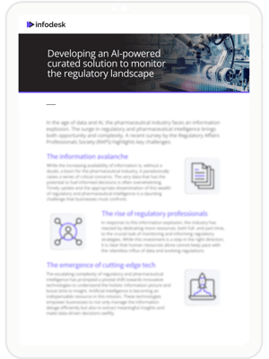 Case Study-LP-Developing an AI powered curated solution to monitor the regulatory landscape