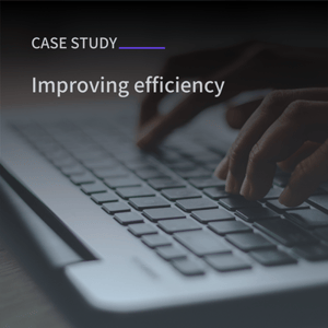 Case study_Improving efficiency
