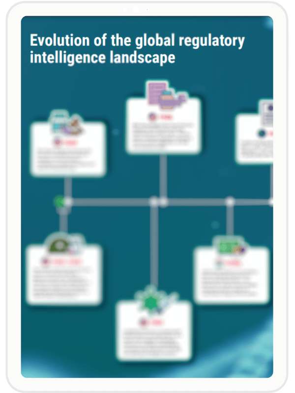 Infographic - The evolution of the global regulatory intelligence landscape