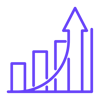 Product icon - upward graph